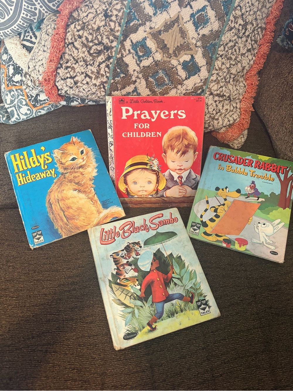 Vintage children’s book collection